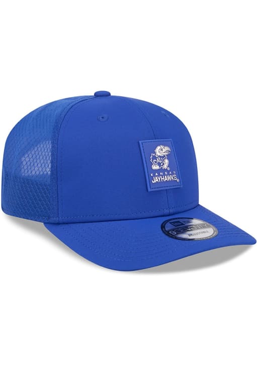 New Era Kansas Jayhawks 25 COLFB SL 970 Adjustable Hat - Blue