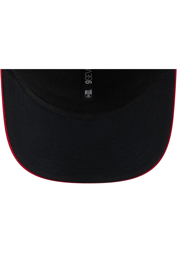 帽子 apollonstore gradationknit RED Under Armour Team Chino Mens Adjustable Cap OSFA Red-Black