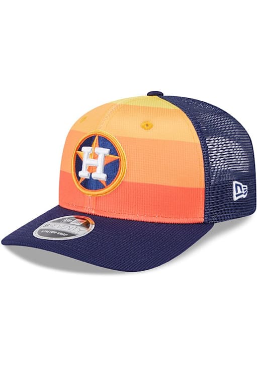New Era Houston Astros NAVY 2025 Batting Practice Stretch 9SEVENTY
