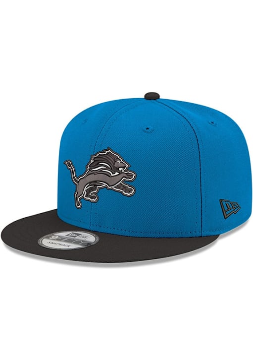 New Era Detroit Lions Blue Basic 9FIFTY Style Mens Snapback Hat