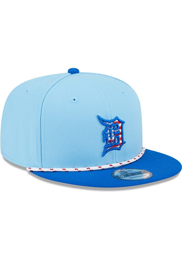 Detroit Tigers New Era LIGHT BLUE 2025 MLB 4th of July 9FIFTY
