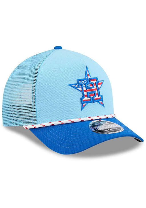 New Era Houston Astros LIGHT BLUE 2025 MLB 4th of July 9FORTY M