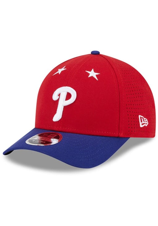 New Era Philadelphia Phillies 2025 All Star Game M Crown 9FORTY Adjustable Hat - Red