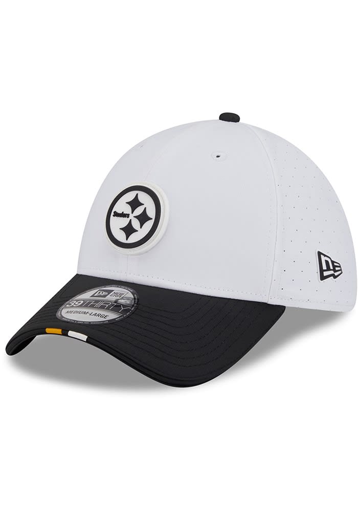 Pittsburgh Steelers Mens 2025 Training Camp 39THIRTY White New Era