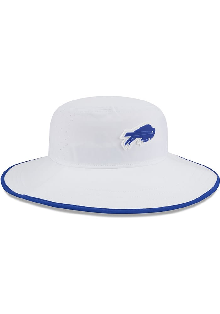 New Era Buffalo Bills White 2025 Training Camp Panama Bucket