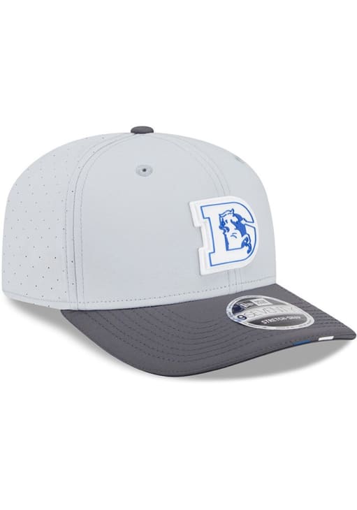 New Era Denver Broncos NFL 2025 Training Camp 9SEVENTY Stretch Snap Adjustable Hat - Grey