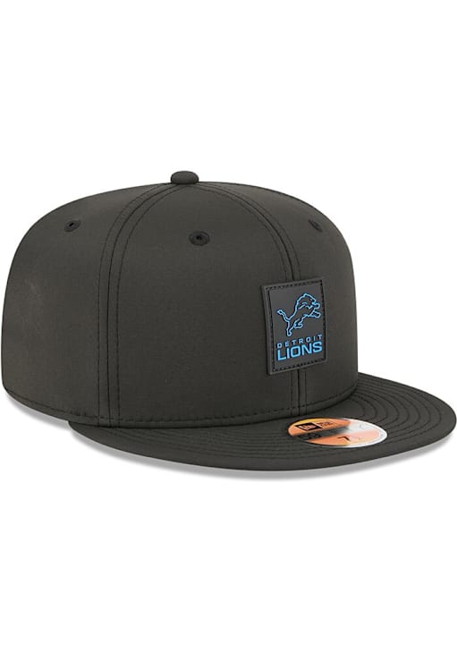 New Era Detroit Lions Mens Black 2025 NFL Sideline 59FIFTY Fitted Hat