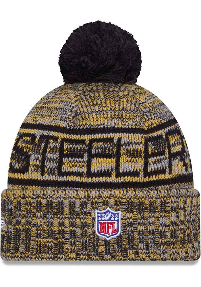 Pittsburgh Steelers New Era YELLOW 2025 NFL Sideline Cold Weather