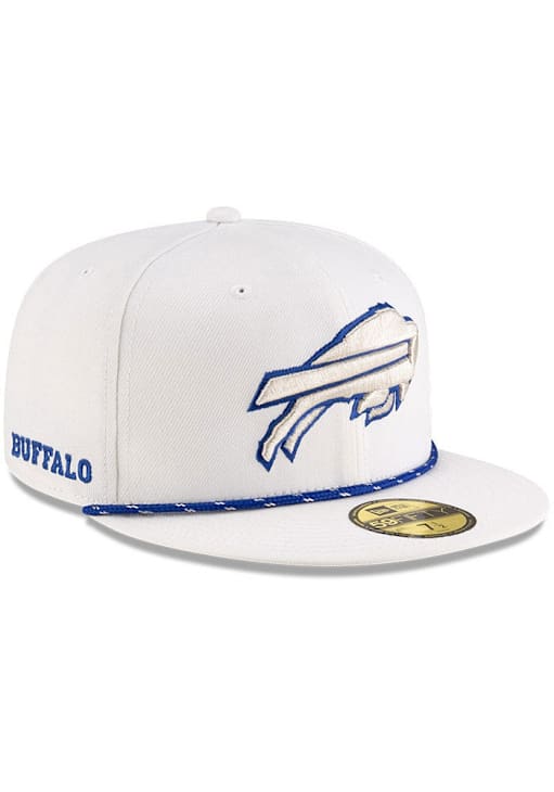 Buffalo Bills Mens 2025 NFL Rivalry 59FIFTY White New Era Fitted