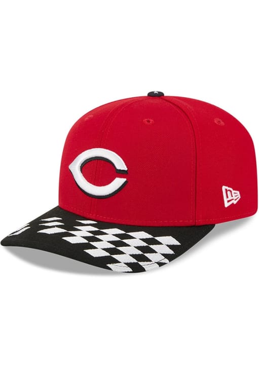 New Era Cincinnati Reds 2025 Speedway Classic Stretch 9SEVENTY Adjustable Hat - Red