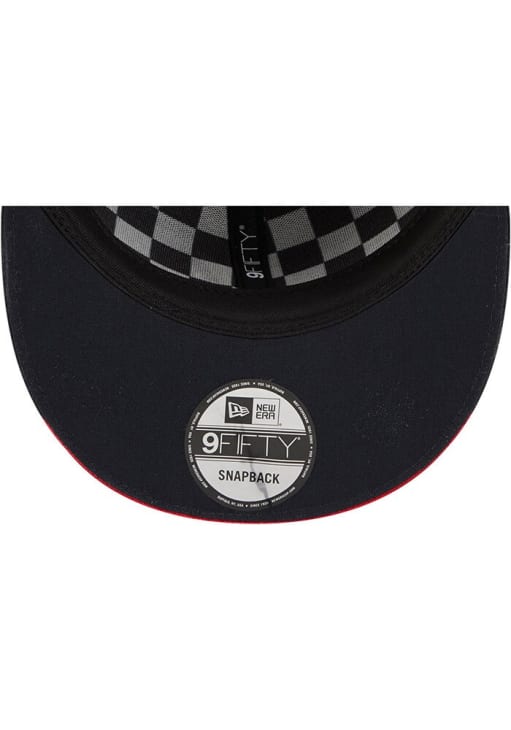 New Era Atlanta Braves Navy Blue 2025 Speedway Classic 9FIFTY Mens Snapback Hat