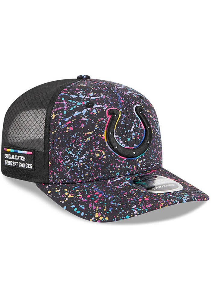 New Era Indianapolis Colts BLACK 2025 Crucial Catch Stretch