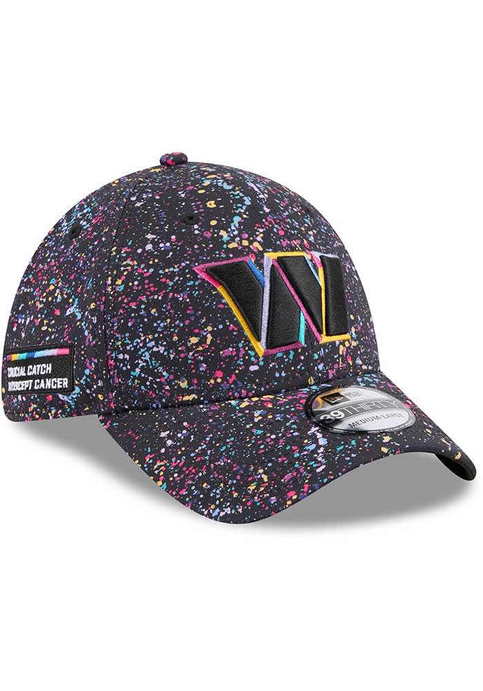 Washington Commanders Mens 2025 Crucial Catch 39THIRTY BLACK New