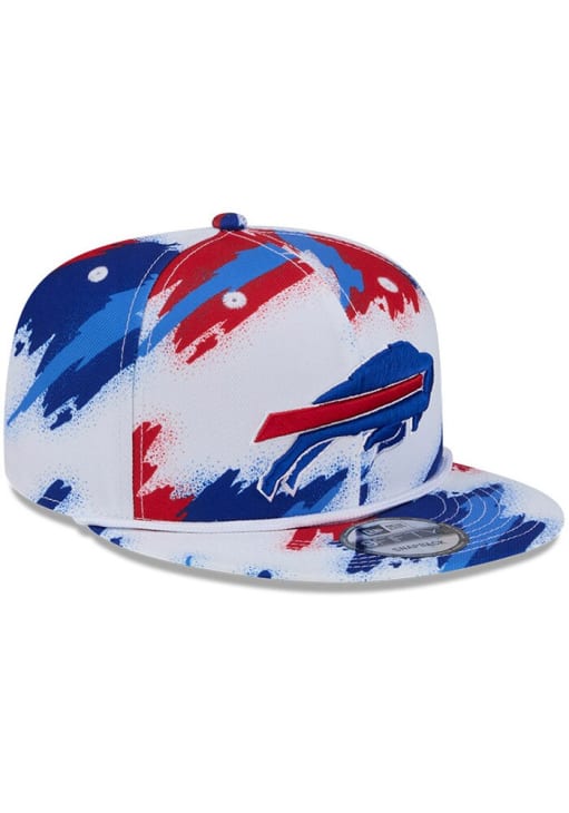 New Era Buffalo Bills White Paint 9FIFTY Mens Snapback Hat