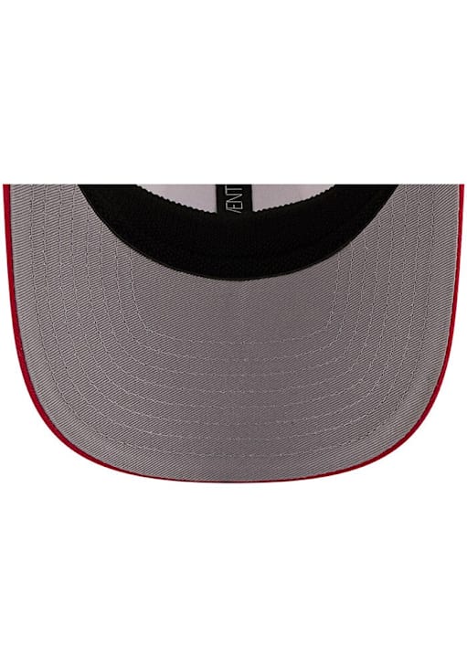 New Era Kansas City Chiefs Circle Stretch Snap 9SEVENTY Adjustable Hat - White