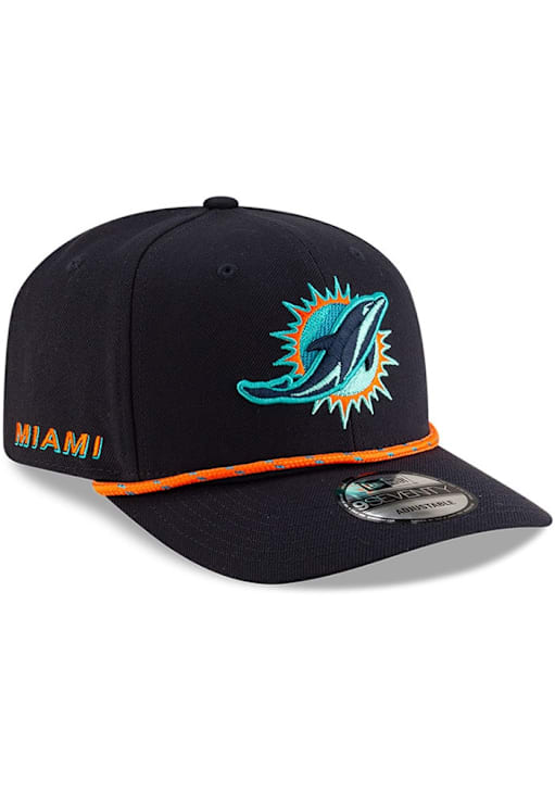 New Era Miami Dolphins BLACK 2025 NFL Rivalry 9SEVENTY Adjustable