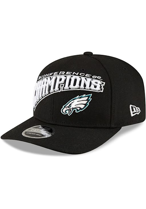 New Era Philadelphia Eagles BLACK 2024-25 Conference Champs Locker