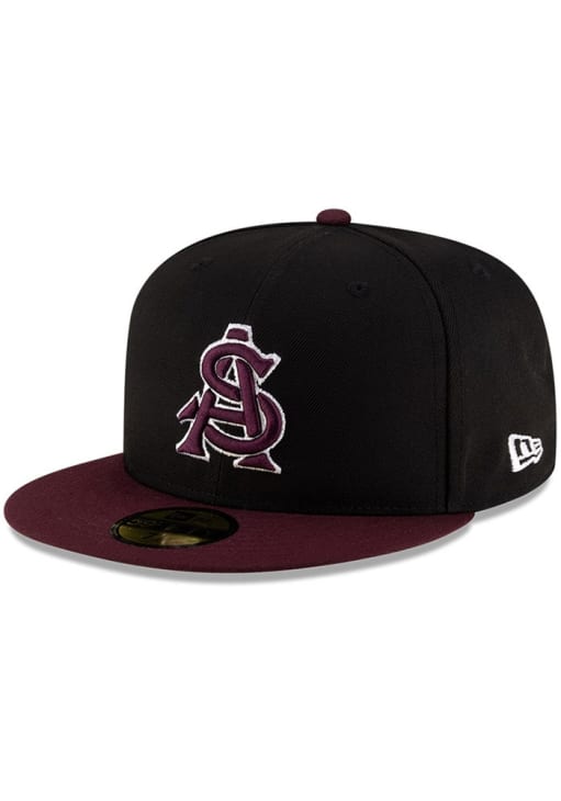 New Era Arizona State Sun Devils Mens Black NCAA AC 59FIFTY Fitted Hat
