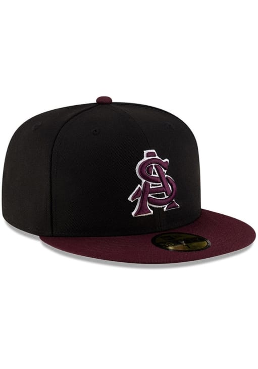 New Era Arizona State Sun Devils Mens Black NCAA AC 59FIFTY Fitted Hat