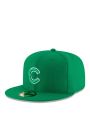 Chicago Cubs New Era Green 2016 St Pattys Day 59FIFTY Fitted Hat