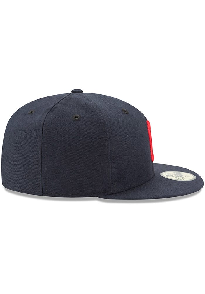 Cleveland Indians Authentic Collection Youth Navy 59FIFTY Fitted Hat