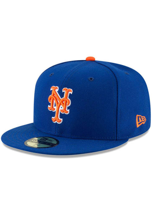 New York Mets AC Alt 59FIFTY Blue New Era Fitted Hat