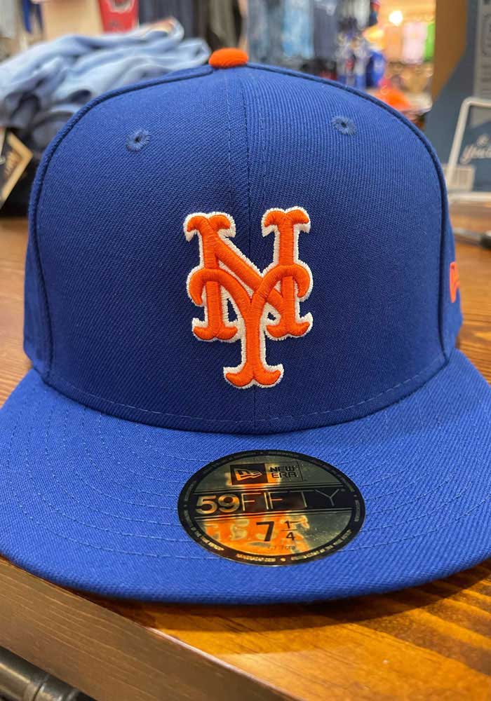 New Era New York Mets Mens Blue AC Alt 59FIFTY Fitted Hat