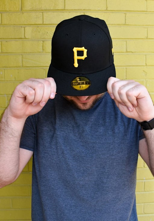 Pittsburgh Pirates Mens AC Game 59FIFTY YELLOW New Era Fitted Hat