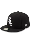 Main image for New Era Chicago White Sox White AC Game JR 59FIFTY Kids Fitted Hat