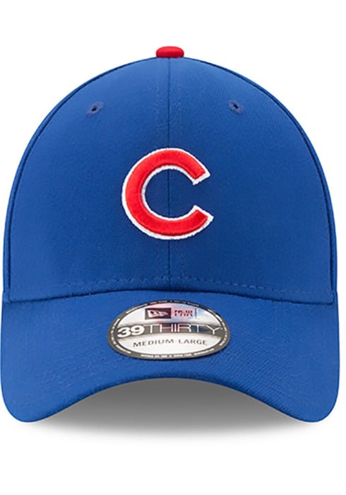 Chicago Cubs Game Team Classic 39THIRTY Blue New Era Flex Hat