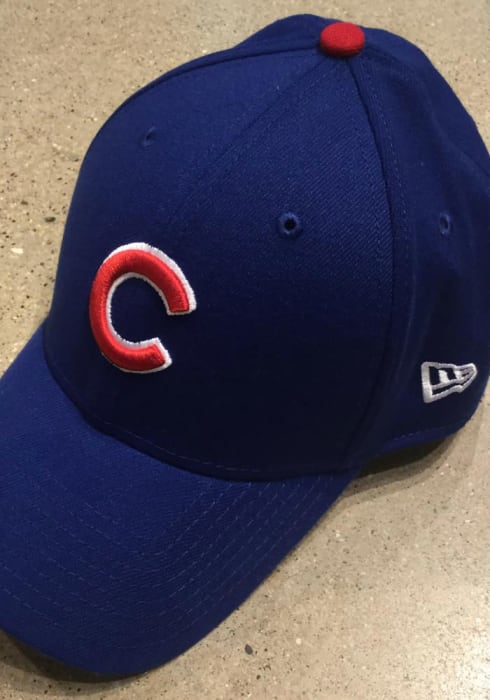 Chicago Cubs Game Team Classic 39THIRTY Blue New Era Flex Hat