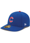 Main image for New Era Chicago Cubs Mens Blue AC Game LC 59FIFTY Fitted Hat