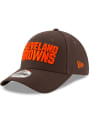 Cleveland Browns New Era The League 9FORTY Adjustable Hat - Brown