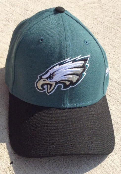 Philadelphia Eagles Team Classic 39THIRTY Midnight Green New Era Flex Hat