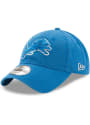 Detroit Lions New Era Core Classic 9TWENTY Adjustable Hat - Blue