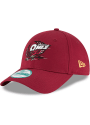 Temple Owls New Era The League 9FORTY Adjustable Hat - Cardinal