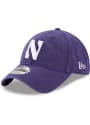 Northwestern Wildcats New Era Core Classic 9TWENTY Adjustable Hat - Purple