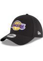 Los Angeles Lakers New Era Team Classic 39THIRTY Flex Hat - Black