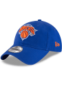 New York Knicks New Era Core Classic 9TWENTY Adjustable Hat - Blue