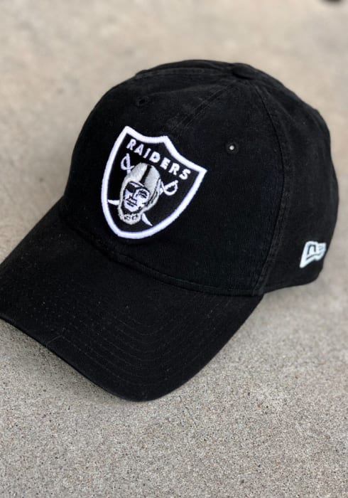 New Era Las Vegas Raiders Core Classic 9TWENTY Adjustable Hat - Black