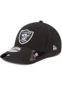 Las Vegas Raiders New Era Team Classic 39THIRTY Flex Hat - Black