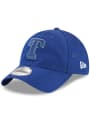 Texas Rangers New Era 2018 Clubhouse 9TWENTY Adjustable Hat - Blue