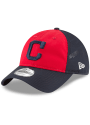 Cleveland Indians New Era Spring Training 2018 BP 9TWENTY Adjustable Hat - Navy Blue