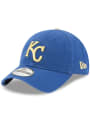 Kansas City Royals New Era Core Classic Replica ALT 9TWENTY Adjustable Hat - Blue