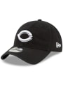 Cincinnati Reds New Era Core Classic 9TWENTY Adjustable Hat - Black