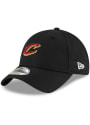 New Era Cleveland Cavaliers Micro Perf 9TWENTY Adjustable Hat - Black