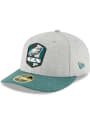 Philadelphia Eagles New Era NFL18 Official Sideline Road LP59FIFTY Fitted Hat - Grey