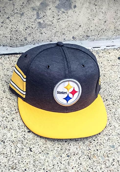 Pittsburgh Steelers NFL18 Official Sideline Home 59FIFTY Black New Era ...