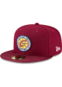 Cleveland Cavaliers New Era 2018 Tip Off 59FIFTY Fitted Hat - Maroon