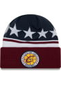 New Era Cleveland Cavaliers Maroon 2018 Tip Off Knit Hat